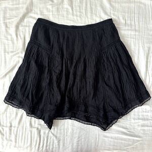 Aritzia Wilfred Belle Skirt in Black Noir NWT
